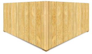 Photo of a Acadiana wood fence