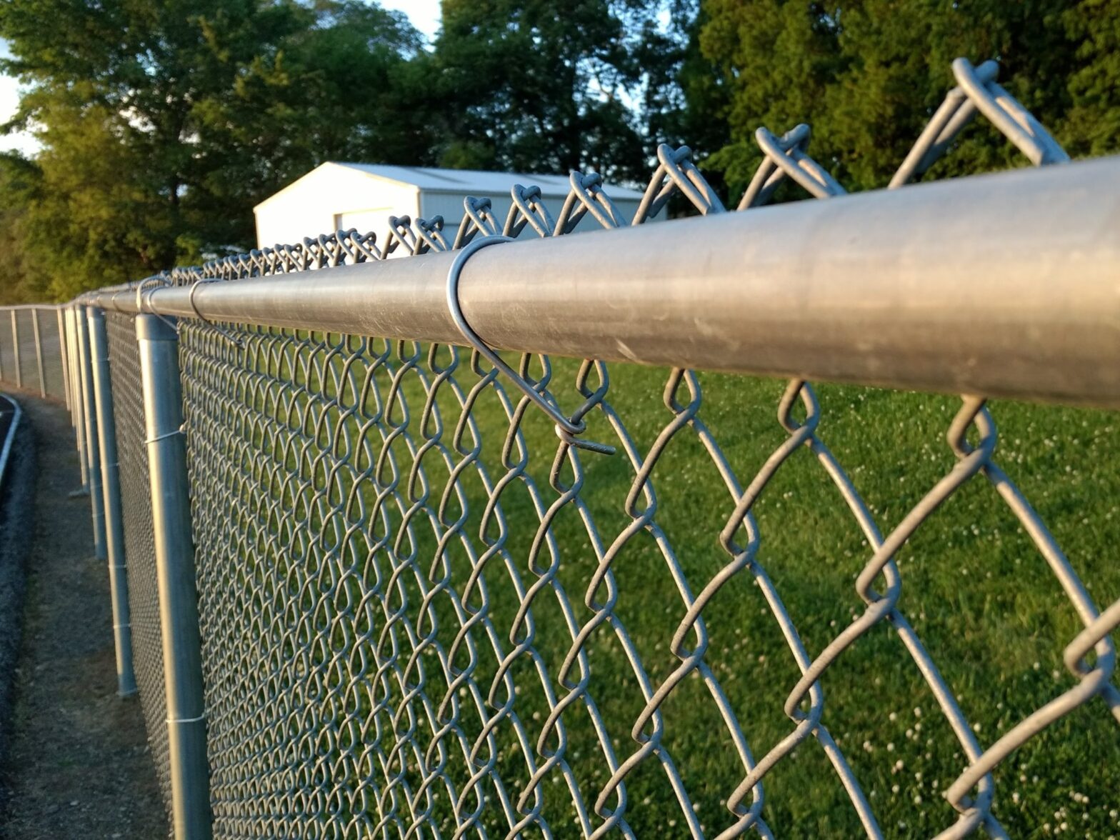 Photo of a Lafayette LA chain link fence