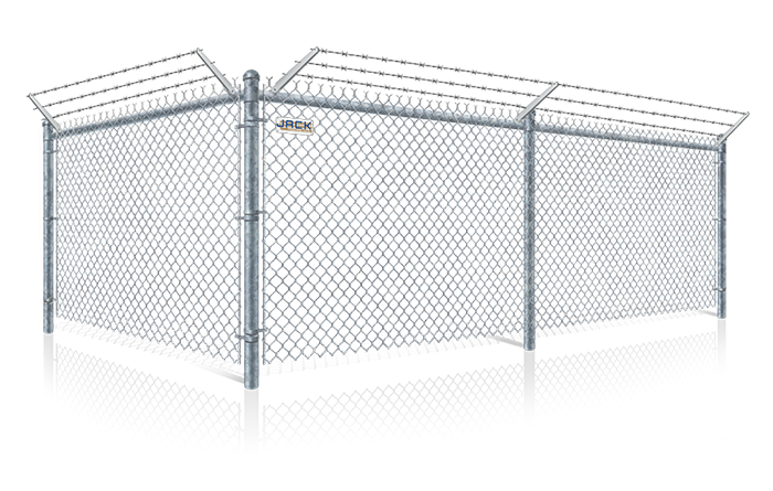 Commercial Chain Link Fence - Lafayette