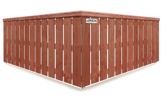 Trinity wood fence contractor in the Lafayette area.