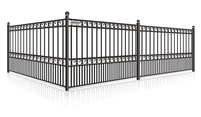 Residential Ornamental Steel Fence - Lafayette