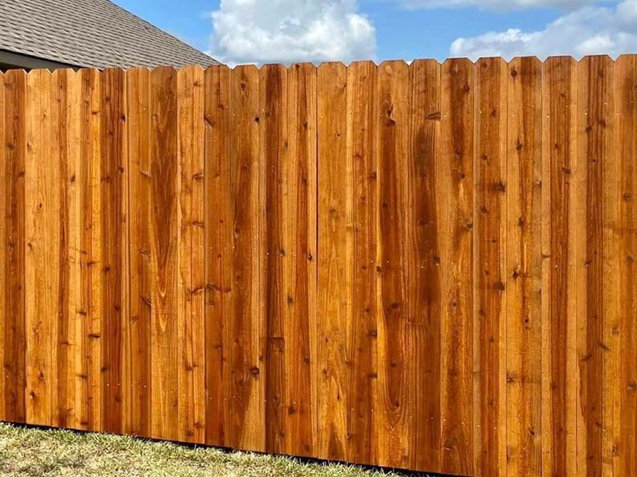 wood fence Cade Louisiana